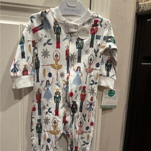 Kids Nutcracker One Piece - White and Multicolor